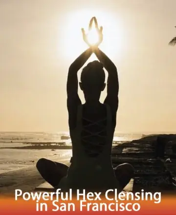 In the serene embrace of a setting sun, a silhouette finds peace and connection with the universe. The gentle waves whisper timeless truths, enveloping the soul in tranquility. Discover the path to inner harmony through powerful hex cleansing in San Francisco.
