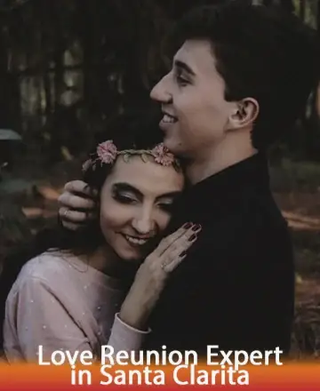 In the serene embrace of nature, two souls find solace and warmth, wrapped in a gentle hug that speaks of deep connection and trust. Their smiles whisper tales of shared journeys and renewed bonds, creating a harmonious moment. Love reunion expert in Santa Clarita.