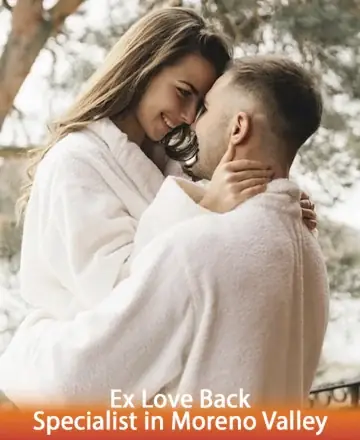 In a serene embrace beneath a canopy of gentle trees, two souls find warmth and connection. Wrapped in soft robes, their smiles speak of rekindled love and deep understanding. Such moments remind us of the heart's infinite capacity to heal and unite. Ex love back specialist in Moreno Valley.