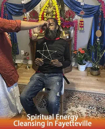 In a serene and sacred space, a calming ritual unfolds, enveloping the soul in warmth and tranquility. Gentle hands guide a spiritual journey, fostering inner peace and profound connection. This moment of harmony nurtures the spirit, inviting balance and renewal. Spiritual energy cleansing in Fayetteville.