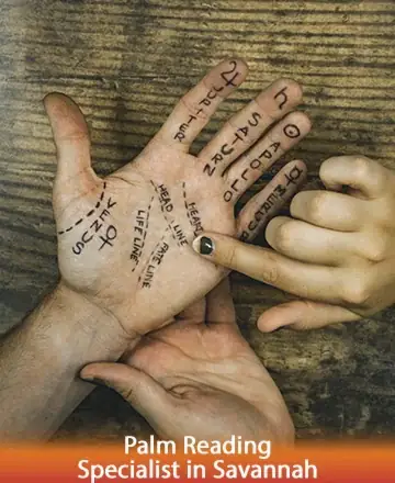 In the gentle embrace of hands, a path unfolds with lines whispering tales of destiny and hope. Each mark holds a story, inviting understanding and connection. Let the wisdom of the palms guide you to inner peace and clarity. Palm reading specialist in Savannah.