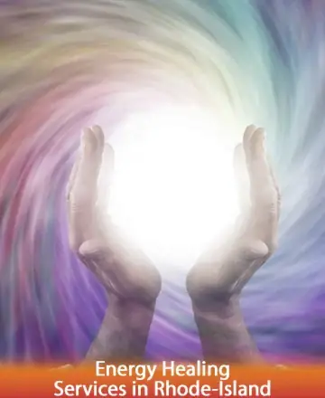 Gentle hands cradle a radiant light, enveloped by a serene swirl of colors, inviting a sense of calm and inner peace. This image evokes a warm embrace of healing energy, providing solace and rejuvenation for the soul. Energy healing services in Rhode Island.
