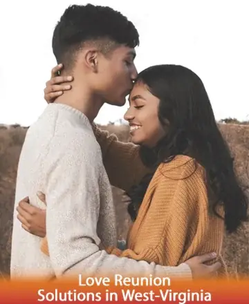 In a serene embrace under the open sky, two hearts find solace and connection, radiating warmth and gentle affection. Their shared moment speaks of trust and the timeless beauty of love, offering a comforting reminder of unity and harmony. Love reunion solutions in West Virginia.