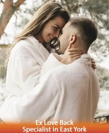 In the gentle embrace of nature, two hearts find solace and warmth in each other's presence. Wrapped in soft robes, their smiles speak of a deep connection and rediscovered joy. This serene moment whispers of renewed bonds and cherished love. Ex love back specialist in East York.