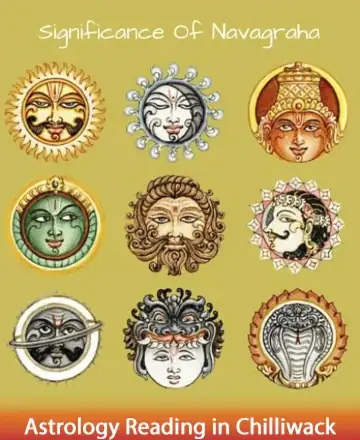 Discover the serene wisdom of the Navagraha, each celestial being radiating a timeless connection between the cosmos and our inner selves. Embrace this harmonious journey towards balance and peace, where ancient insights guide your path. Astrology reading in Chilliwack.