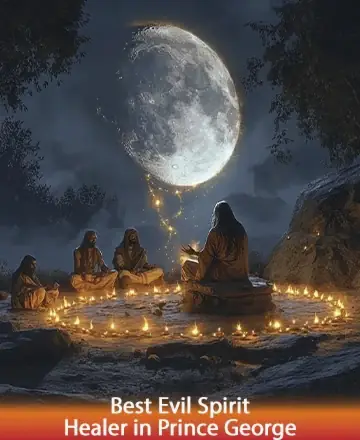 In the serene embrace of a moonlit night, wise souls gather in a circle of warmth and light, their hearts open to the gentle whispers of the universe. This sacred communion fosters peace and understanding, guiding each spirit towards balance and harmony. Spiritual guidance in Prince George.