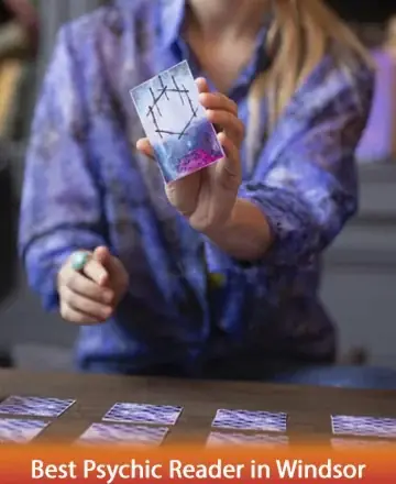 In the gentle embrace of a serene setting, a card is presented with care, inviting a journey of discovery and insight. The atmosphere is filled with calming energy, reflecting wisdom and support. Experience the warmth of spiritual guidance. Best psychic reader in Windsor.