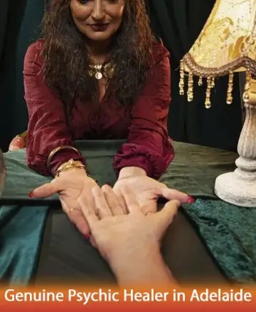 In the warm glow of a softly lit room, a compassionate guide gently holds your hand, offering solace and clarity. Her serene presence invites a journey of self-discovery, wrapped in wisdom and kindness. Genuine psychic healer in Adelaide.