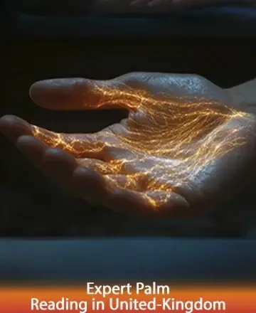 In the serene embrace of gentle light, the open palm reveals a tapestry of energy, glowing softly with the promise of insight and guidance. This tranquil image invites reflection and connection, nurturing the spirit and mind with ancient wisdom. Expert palm reading in United Kingdom.
